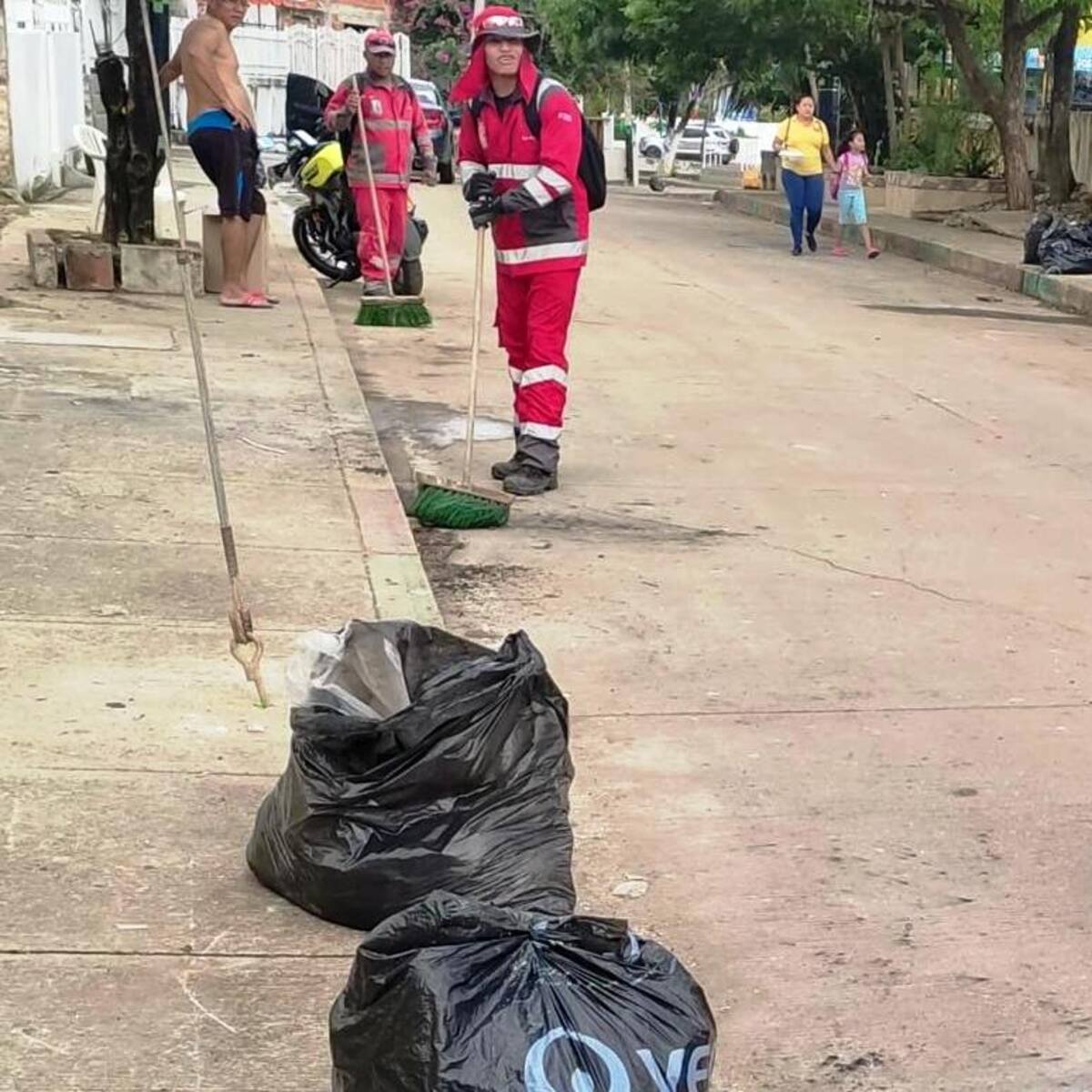 Más de 270 kilos de materiales aprovechables fueron recuperados durante preludios de Independencia