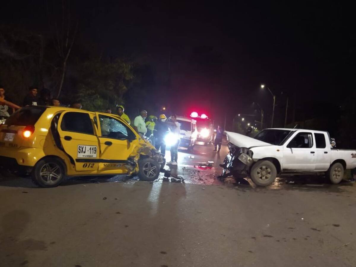 Racha de accidentes en el puente festivo en Yumbo dejó 13 lesionados