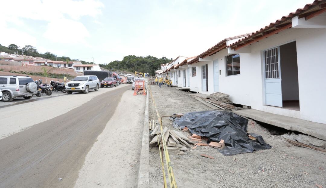 Construcción de viviendas en Gramalote