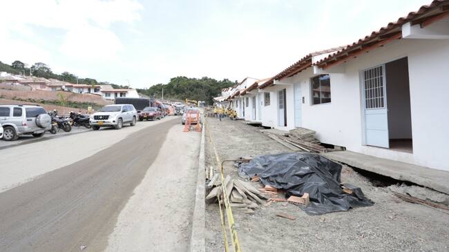 Construcción de viviendas en Gramalote