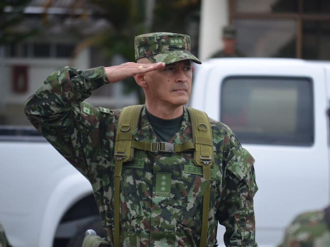 Erick Rodríguez, general y comandante del Comando Conjunto Número 2 del Ejército Nacional. Foto: Suministrada.
