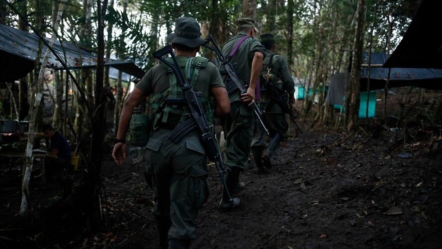 Guerrilleros de las Farc - Imagen de referencia. Foto: Colprensa - Juan Páez