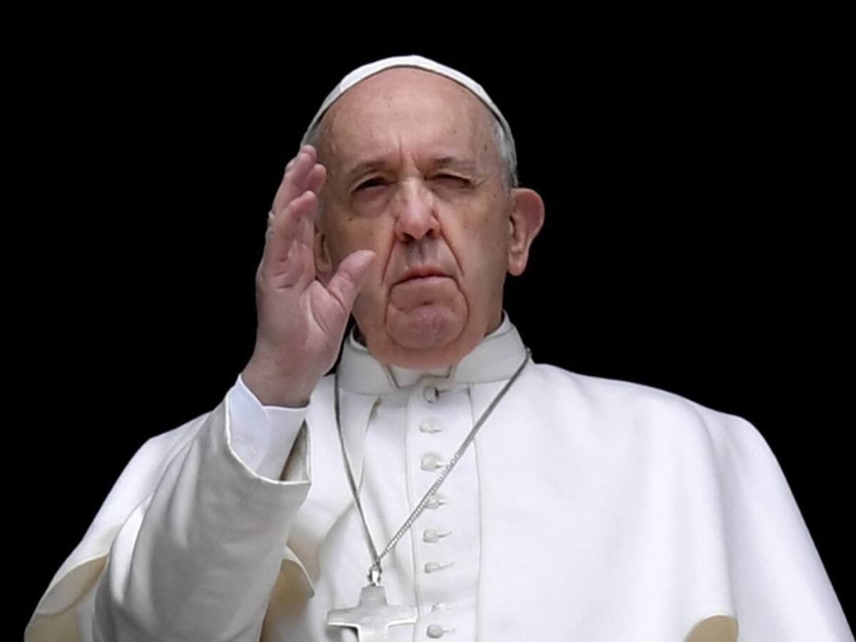 Papa advierte sobre riesgo de violencia contra la mujer durante la pandemia