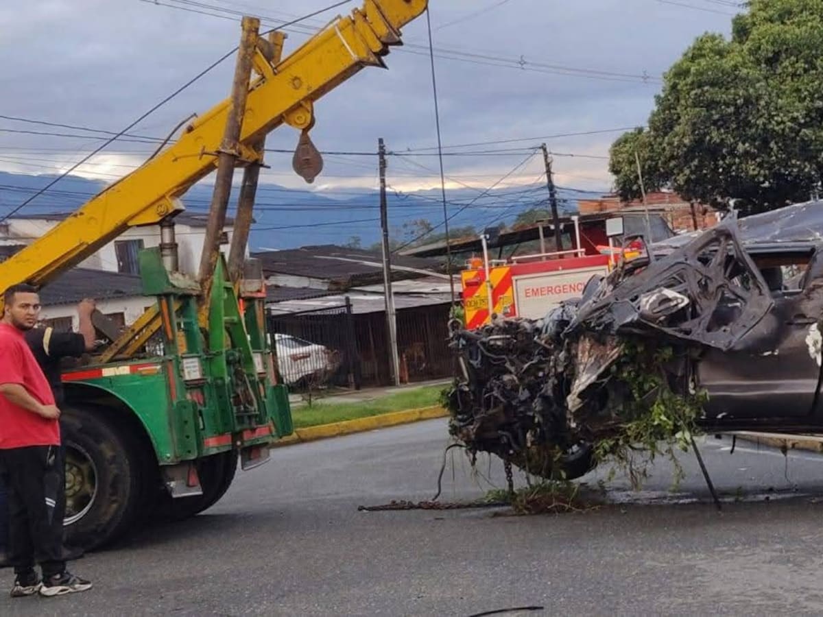 Un muerto y cuatro heridos dejan dos accidentes de tránsito en Armenia y el Quindío