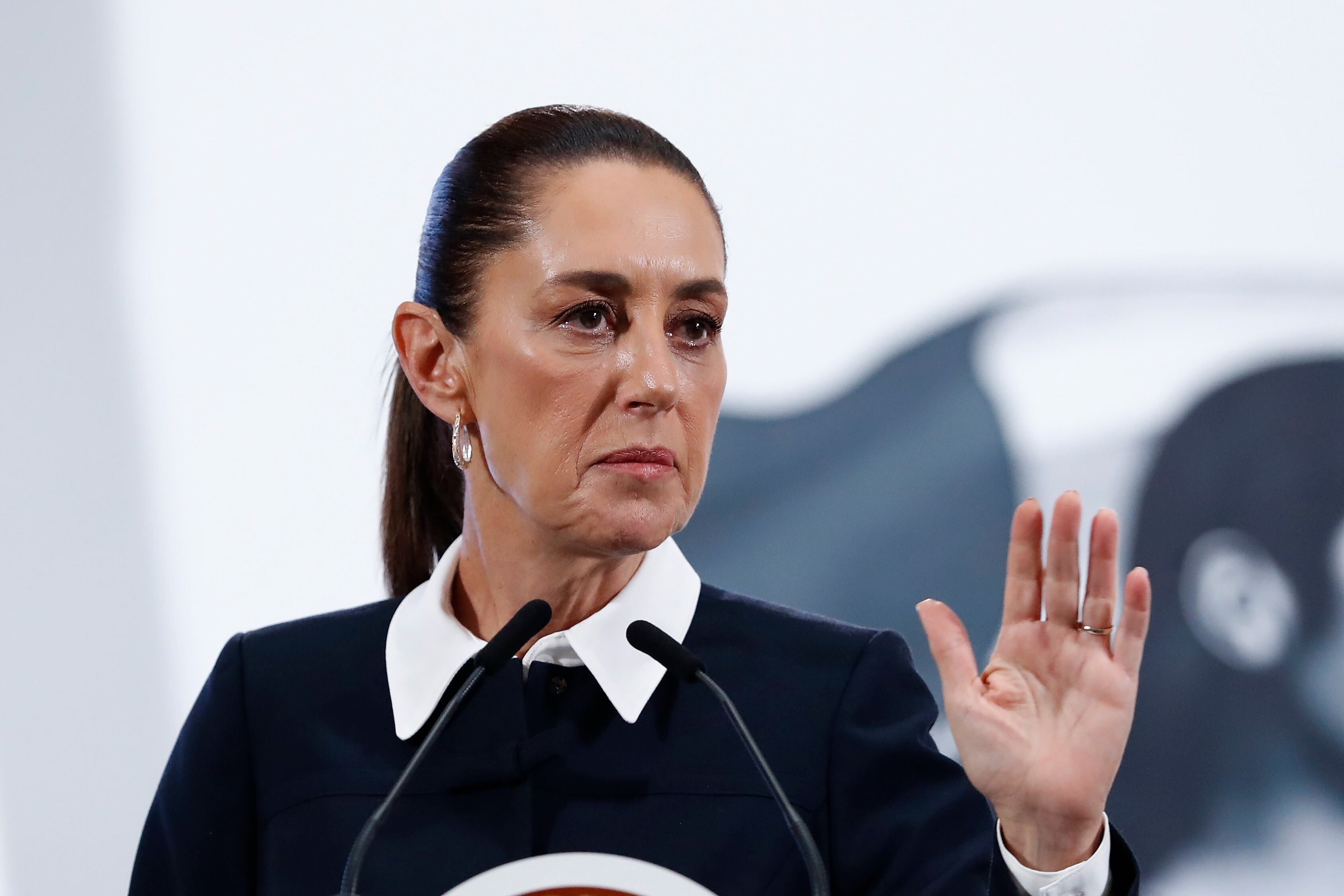 La presidenta de México, Claudia Sheinbaum. EFE/ Mario Guzmán