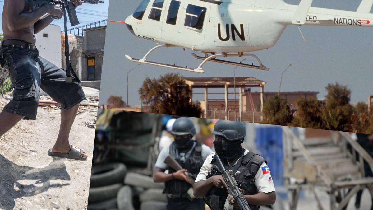 Haití: pandilleros disparan a helicóptero de Naciones Unidas