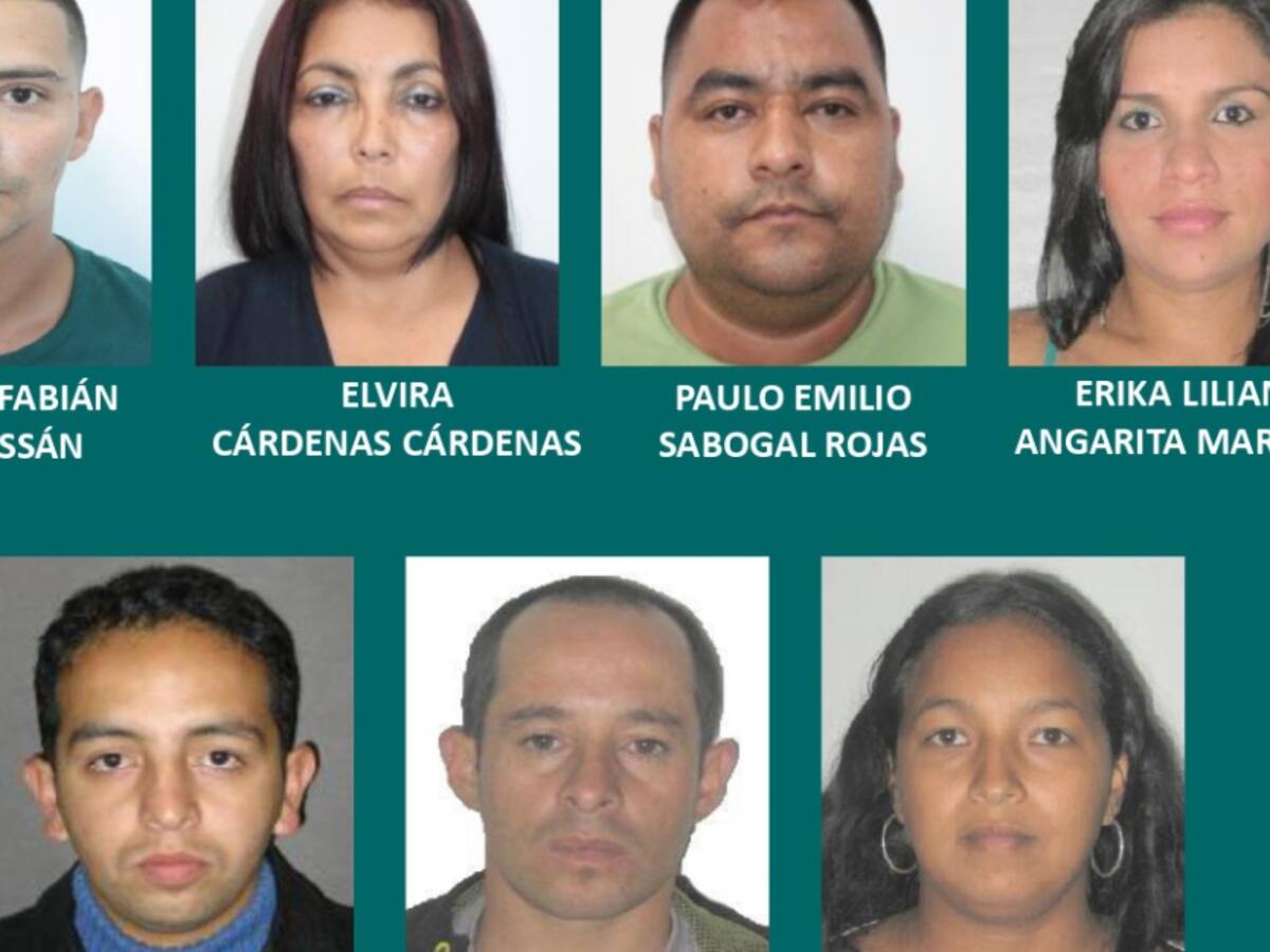 Los siete delincuentes más buscados de Ibagué