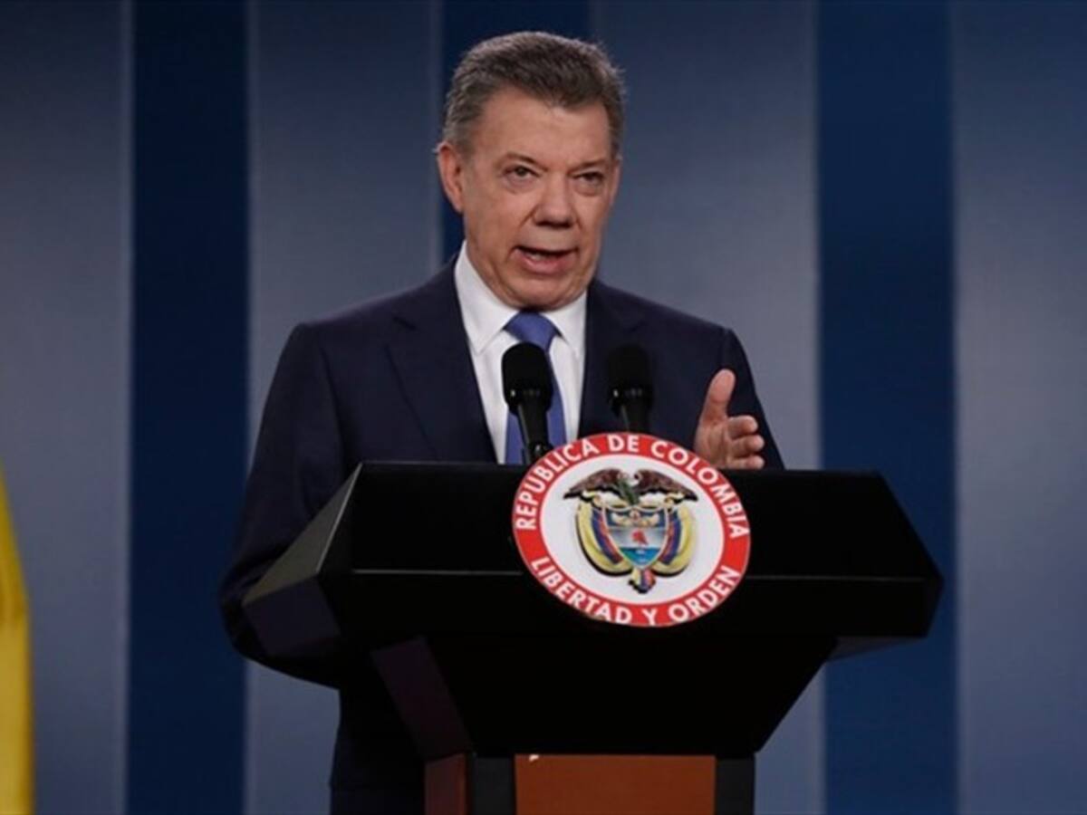 Hoy, efectiva y formalmente, se acaba el cese al fuego: Santos