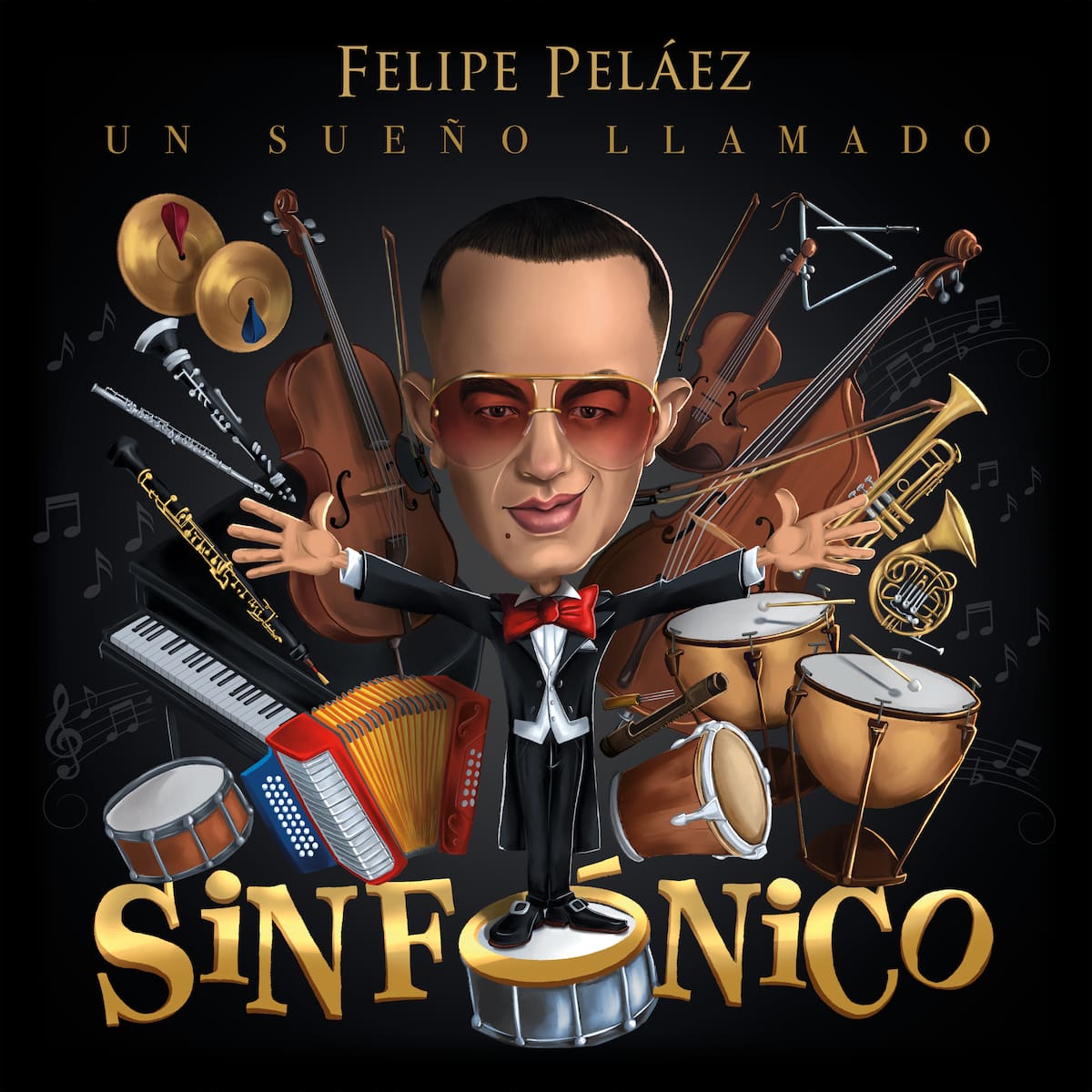 Felipe Peláez se une a los artistas que graban con orquesta sinfónica
