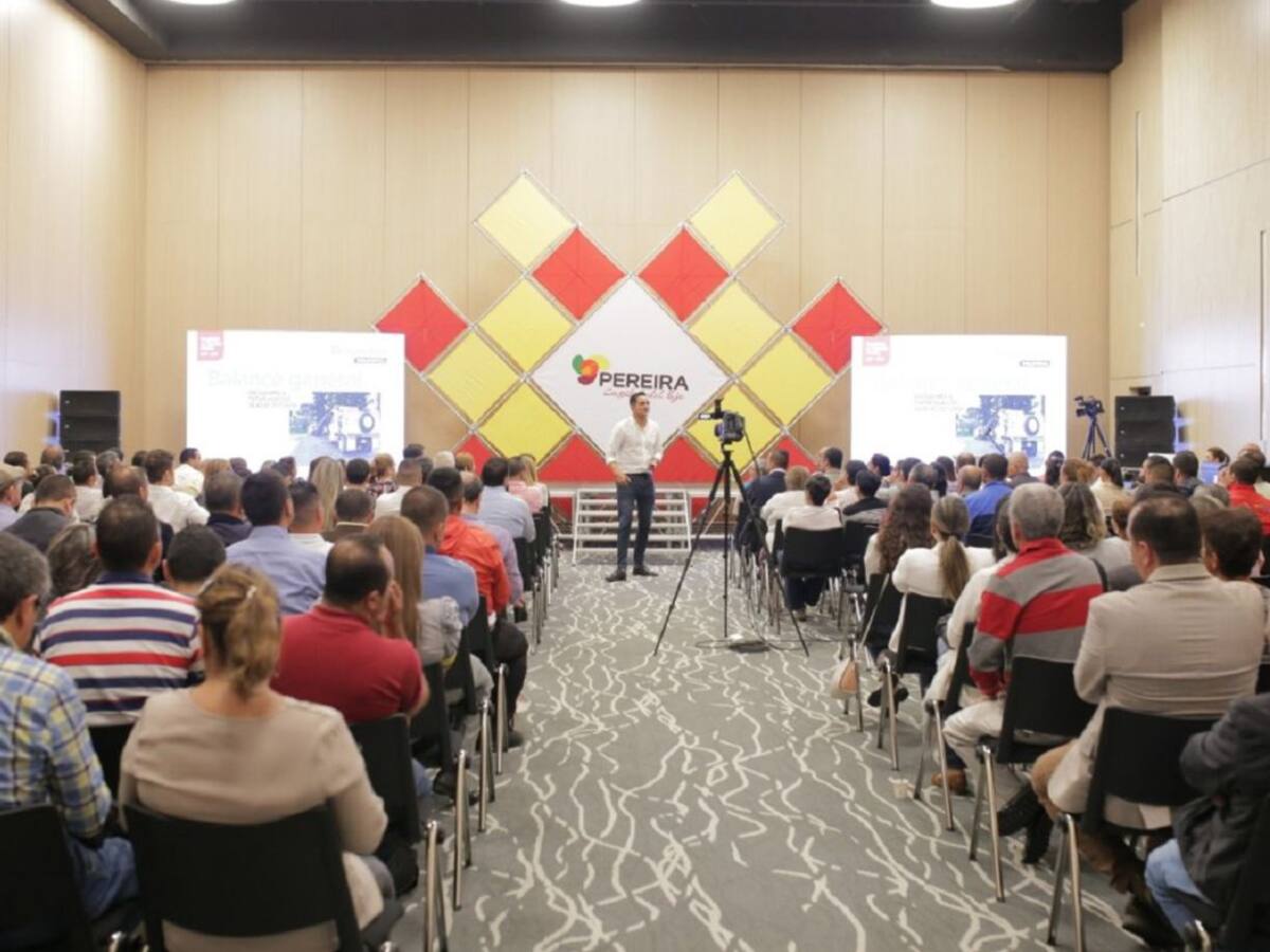 Alcalde de Pereira rindió cuentas de su tercer año de gobierno