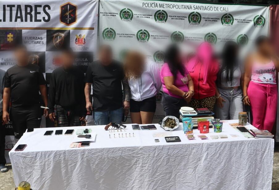 Cayó “La Virgen”: banda que vendía droga en parques de Cali y que usaba empaques para atraer menores