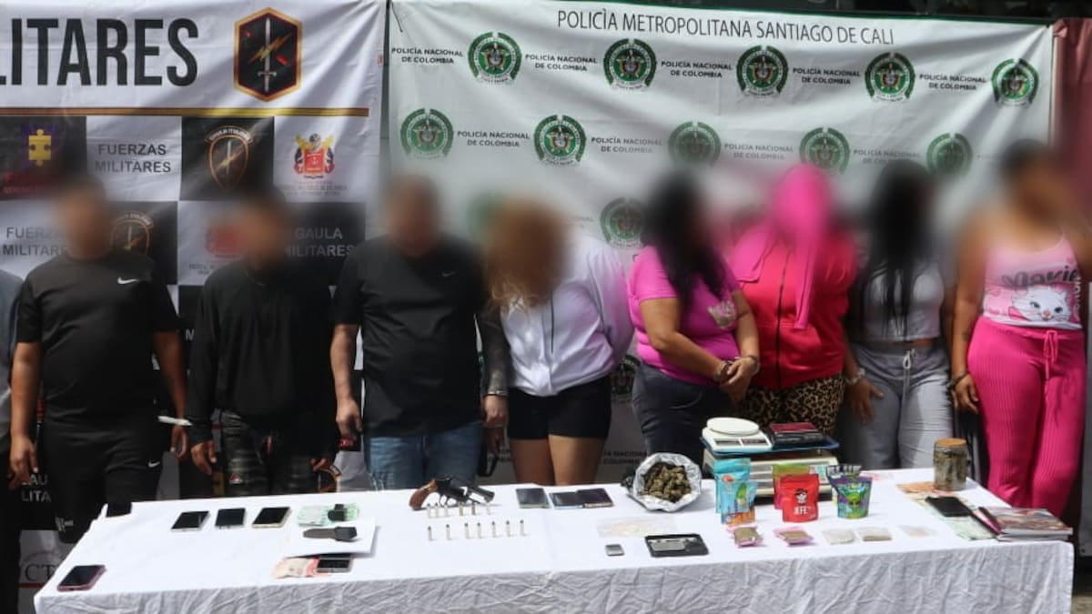 Cayó ‘La Virgen’: banda que vendía droga en parques de Cali y que usaba empaques para atraer menores