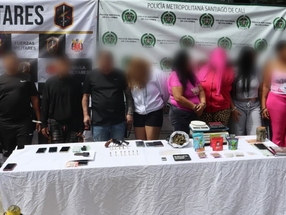 Cayó ‘La Virgen’: banda que vendía droga en parques de Cali y que usaba empaques para atraer menores