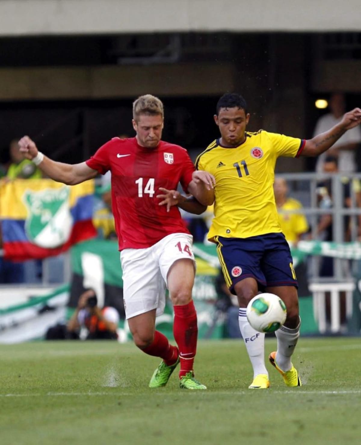 Buen partido de la selección de Pékerman.  Jackson Martínez, Luis Fernando Muriel y David Ospina fueron los mejores de la cancha.
