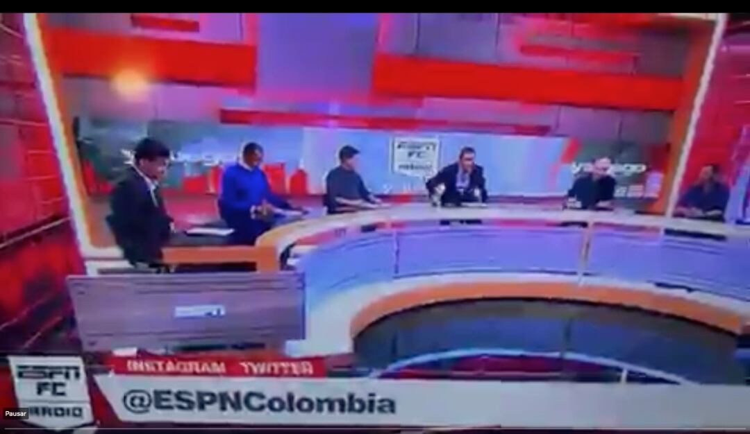 Accidente periodista ESPN Colombia 