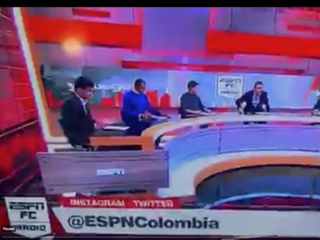 Accidente periodista ESPN Colombia 
