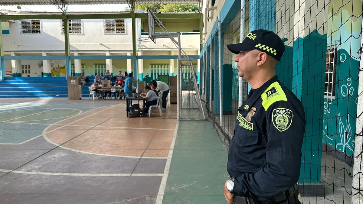 Policía reporta balance positivo en Barranquilla durante las elecciones presidenciales