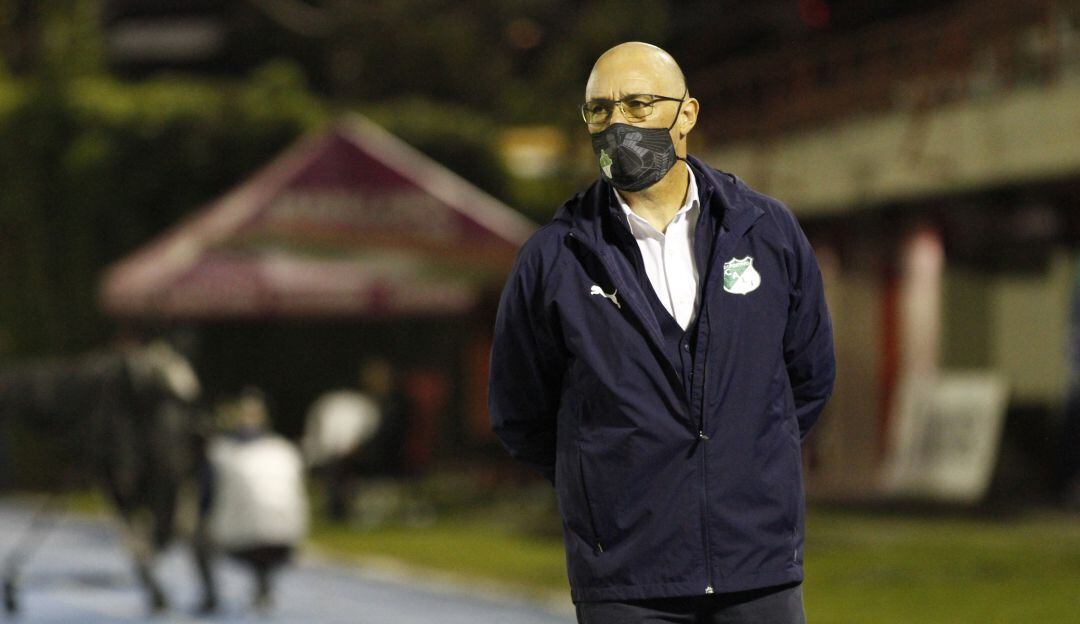 Alfredo Arias se refirió a la salida de Agustín Palavecino del Deportivo Cali.