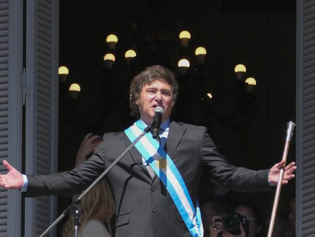 El presidente de Argentina, Javier Mile. 
(Foto:    EFE/ Enrique García Medina)