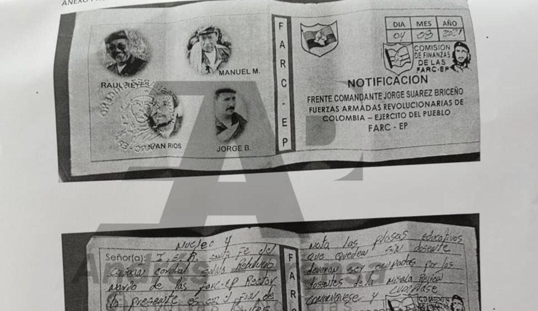 Pruebas entregadas por los docentes ante la Secretaría de Educación del Caquetá