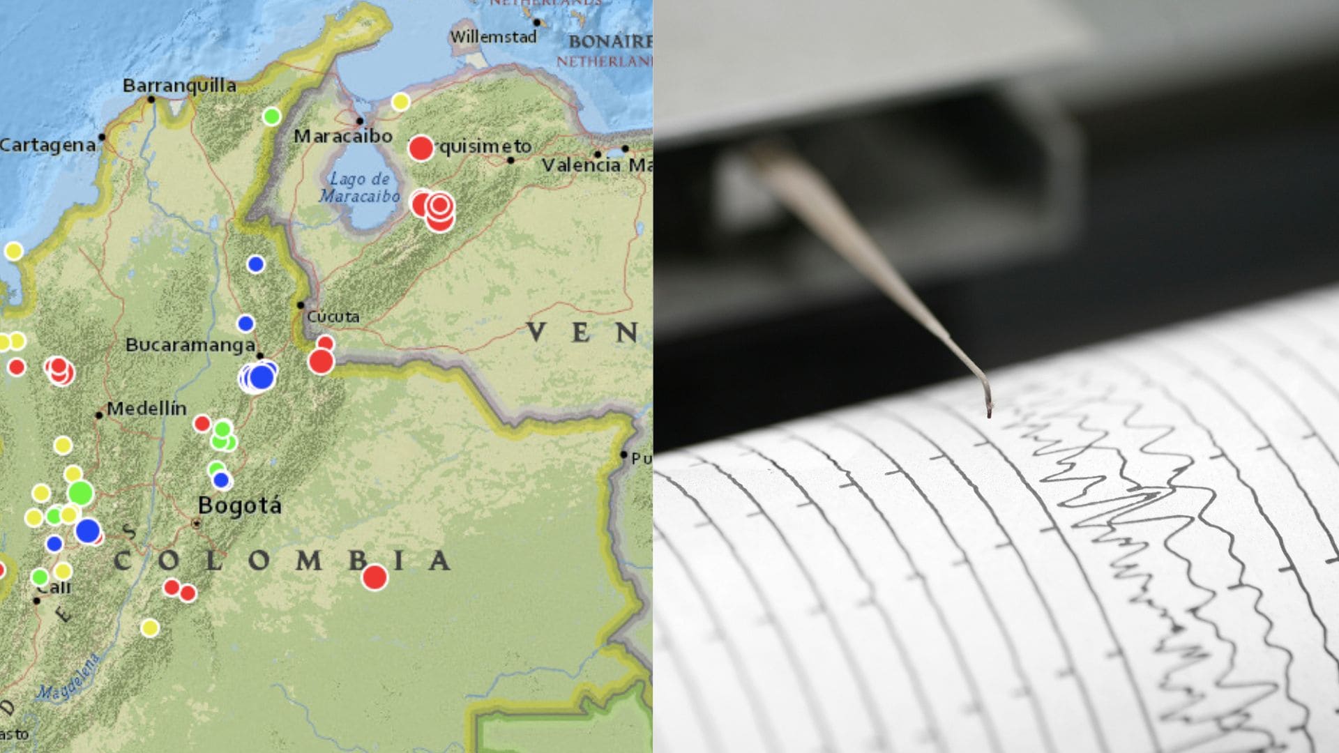 Sismos en Colombia / SGC - Getty Images