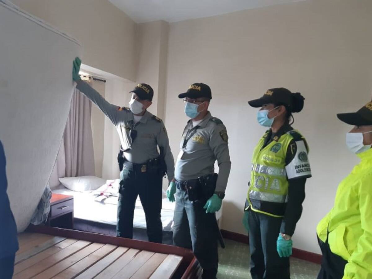 Autoridades inspeccionaron hoteles y moteles en el centro de Ibagué