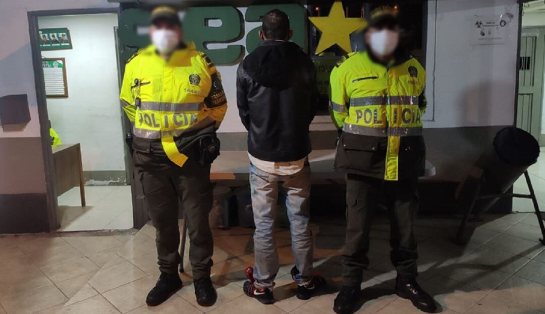 Captura en Manizales