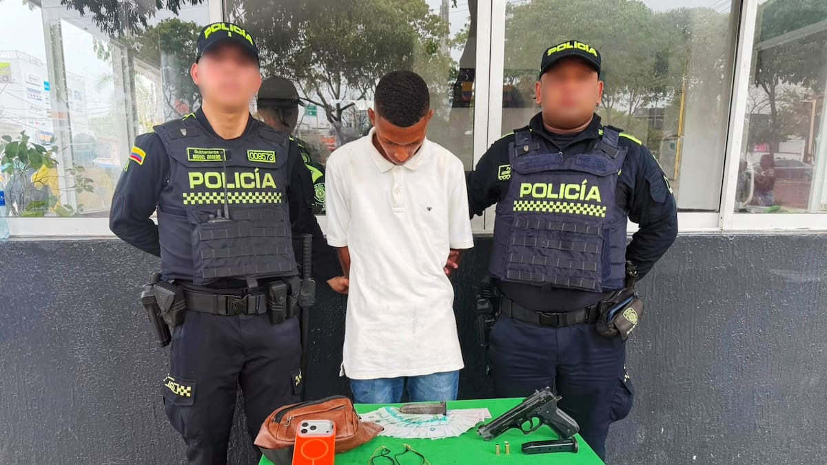 Capturado tras hurtar a una mujer prendas de oro, celular y dinero en efectivo