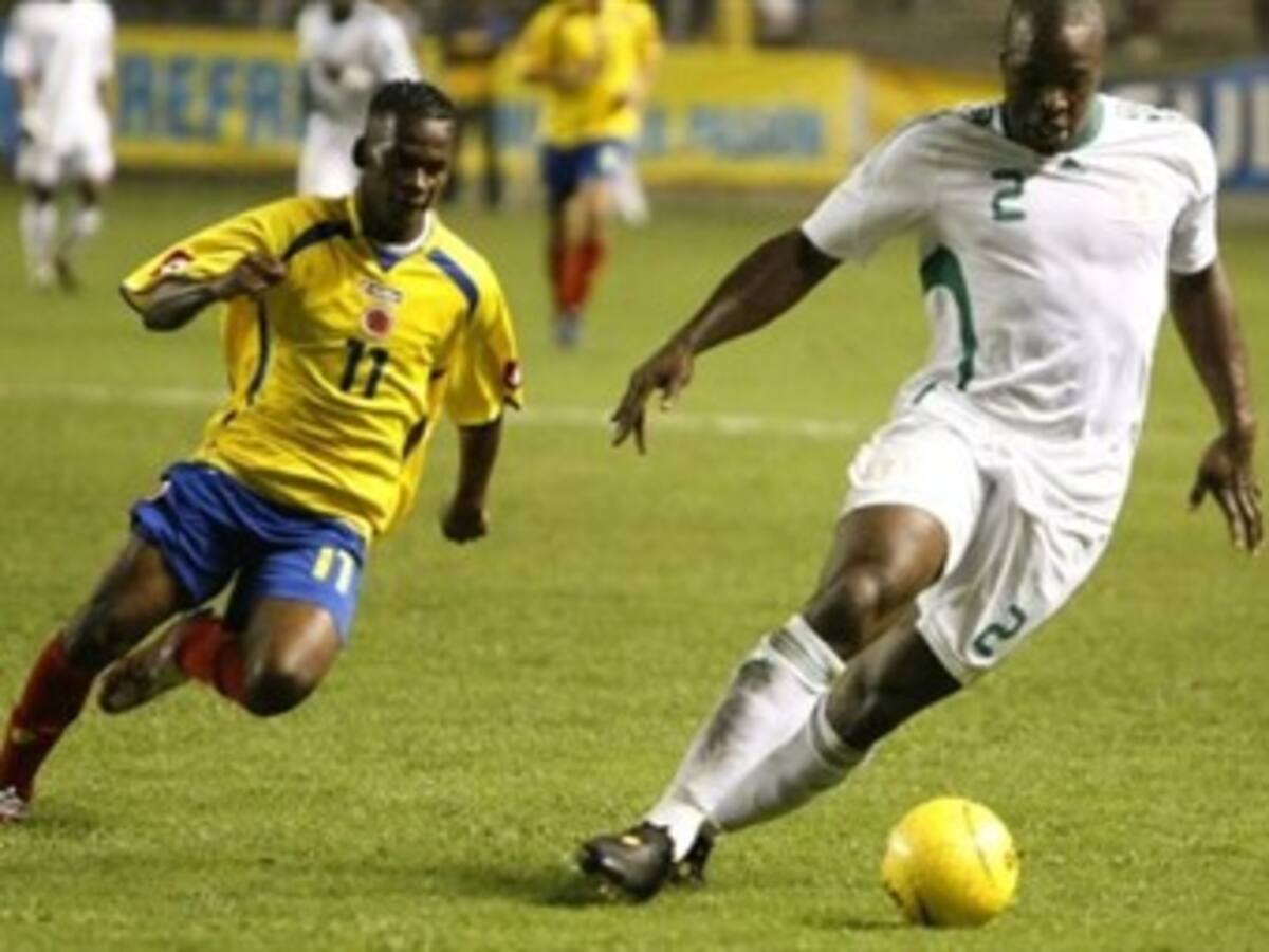 Colombia igualó 1-1 con Nigeria