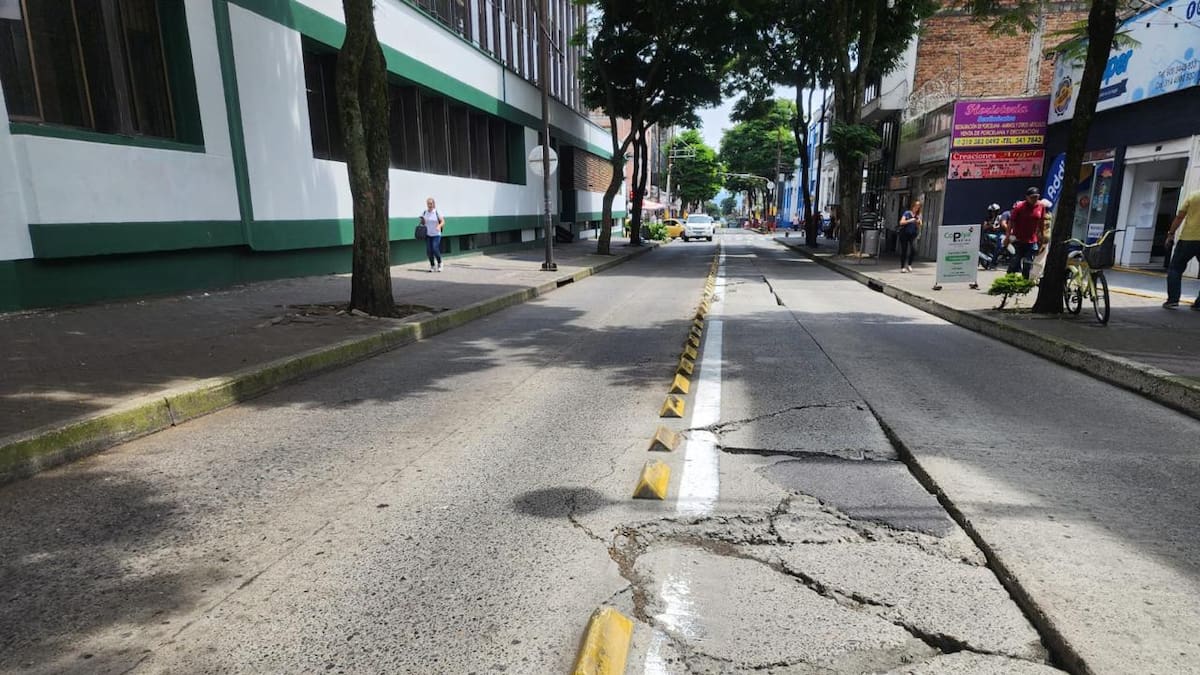 Pereira renovará tres puntos que están muy deteriorados de la Carrera Octava