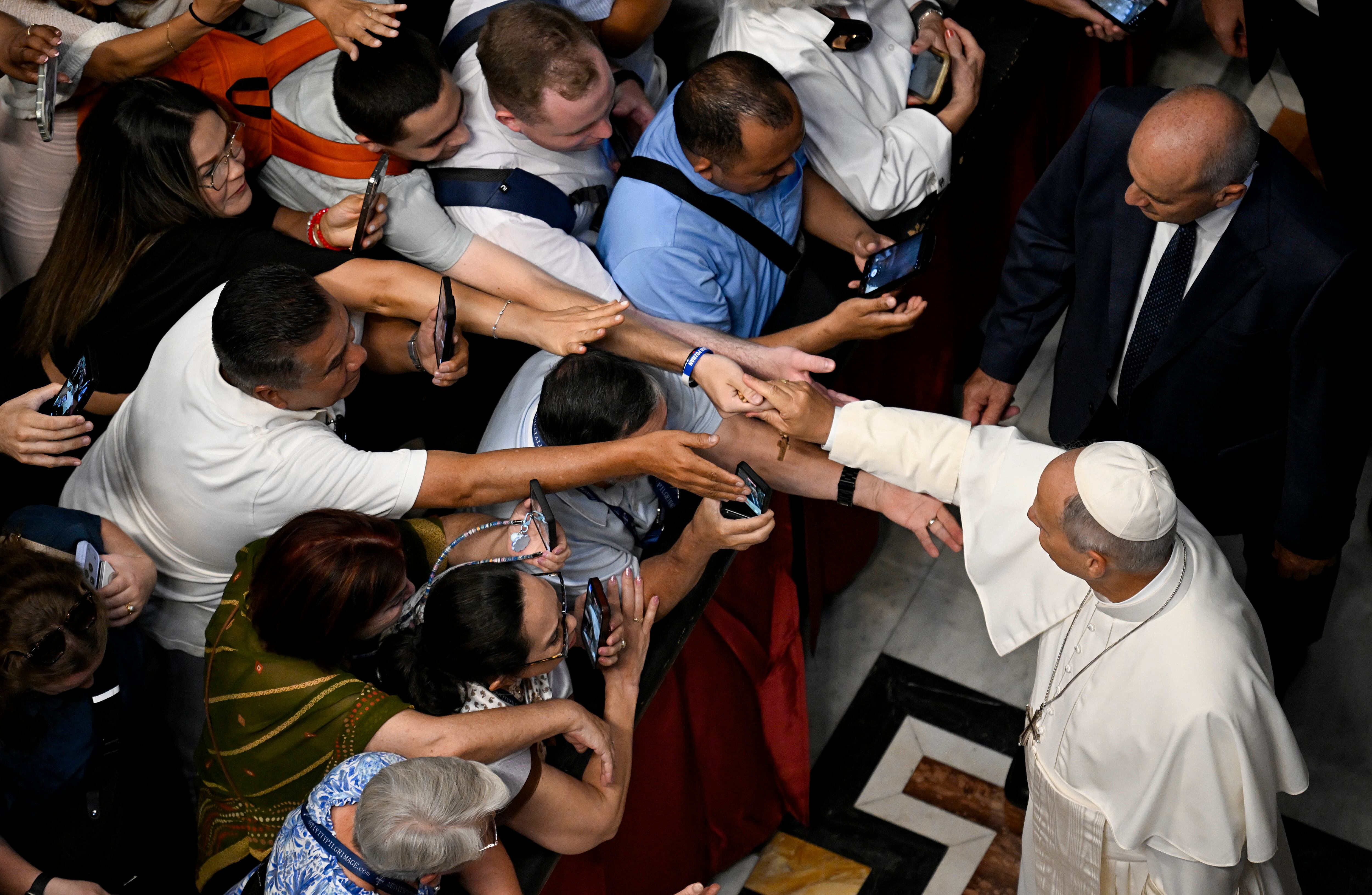 Photo by Matteo Pernaselci - Vatican Media via Vatican Pool/Getty Images