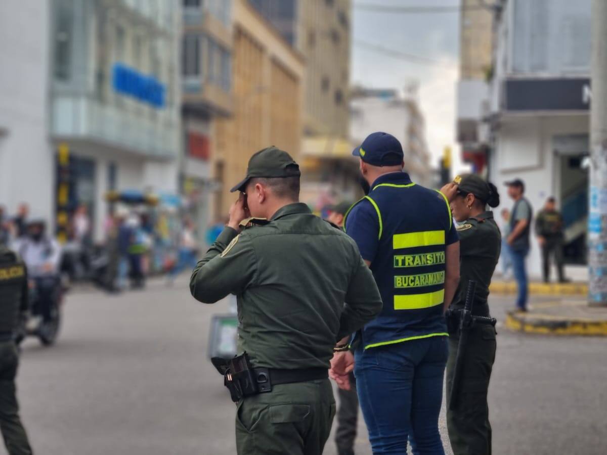 Este viernes empieza a regir el convenio entre la Policía y Tránsito Bucaramanga