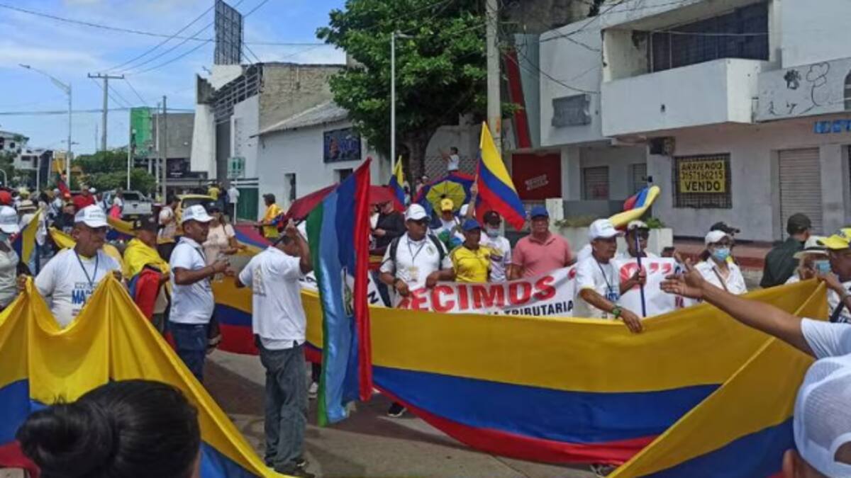 Este martes se cumplirá marcha en contra del Gobierno de Gustavo Petro en Barranquilla