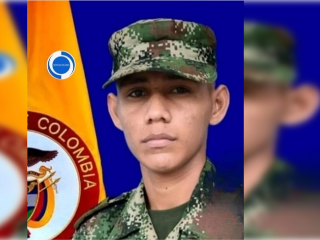 Soldado Andrés Felipe Rojas Mendoza.