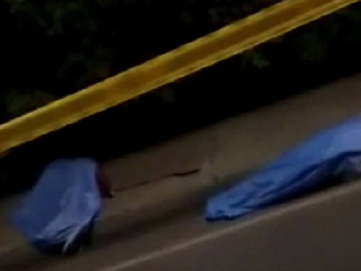 Dos personas fueron asesinadas en Girón