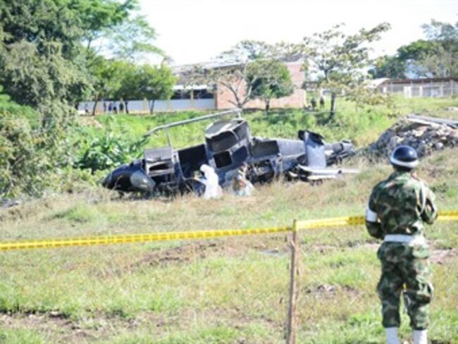 Murieron el general Fernando Joya y otros seis militares