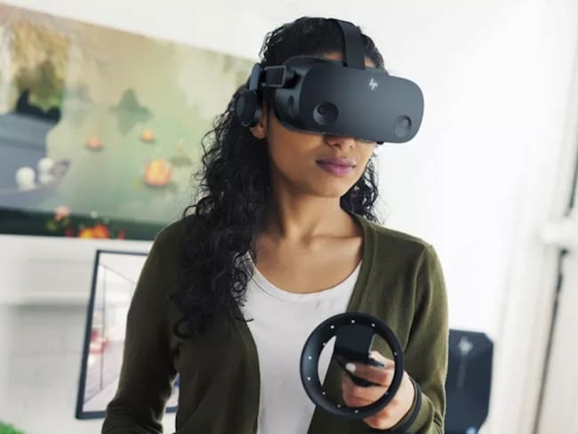 ¿Cómo son las gafas de realiad virtual de HP?