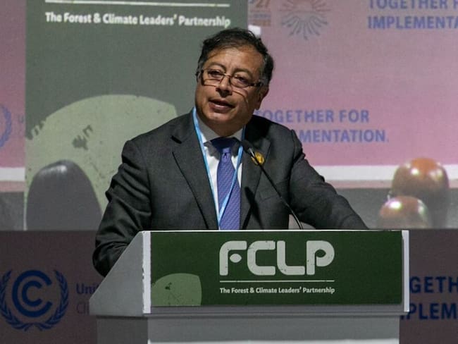 Presidente Gustavo Petro en la COP 27 / Twitter: @infopresidencia