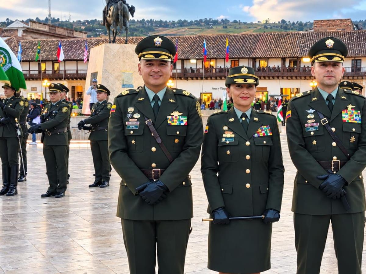 Nuevos comandantes llegan a la Policía de Boyacá y Metropolitana de Tunja