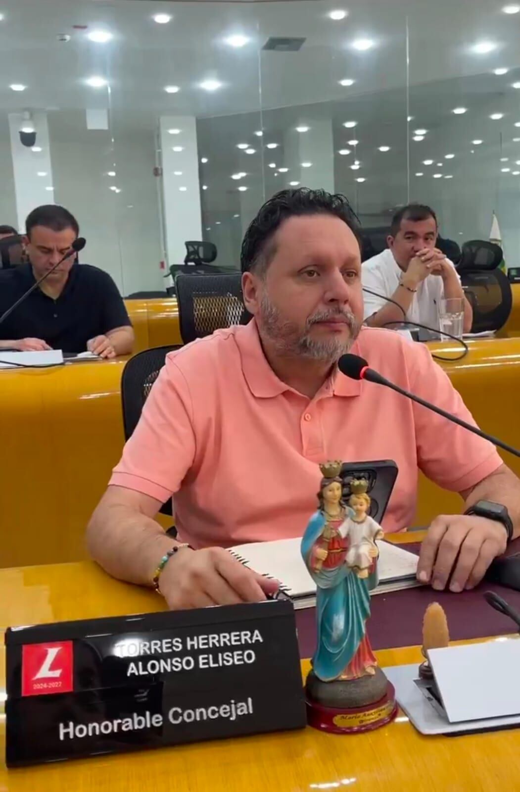 Alonso Torres, concejal de Cúcuta / Foto: Redes sociales