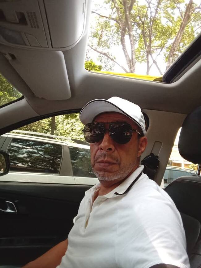 Taxista Héctor Fabio Hurtado / Foto: Cortesía de la Mancha Amarilla para Caracol Radio Cali