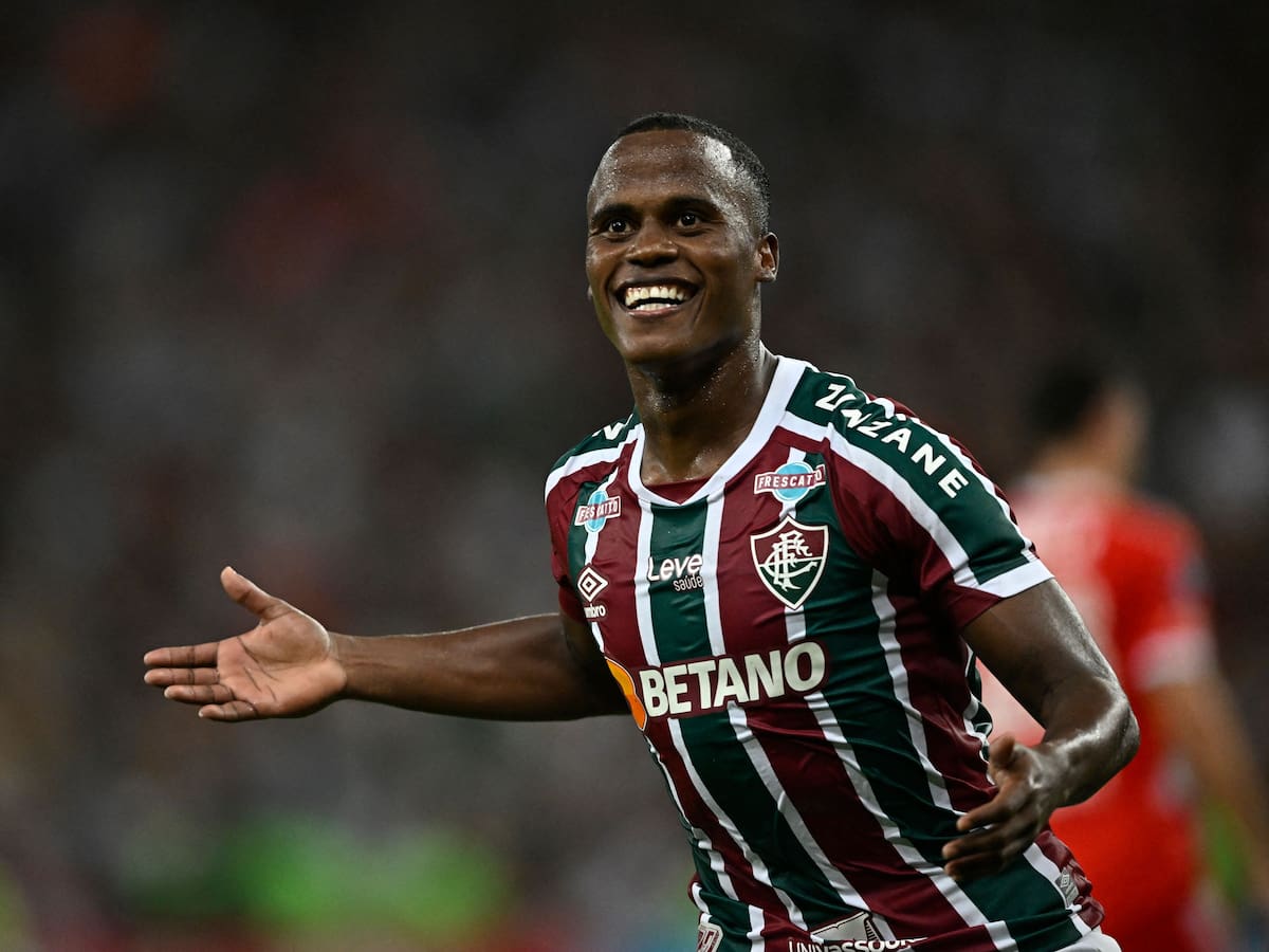 Jhon Arias estaría disponible para las semifinales de la Copa Libertadores con Fluminense