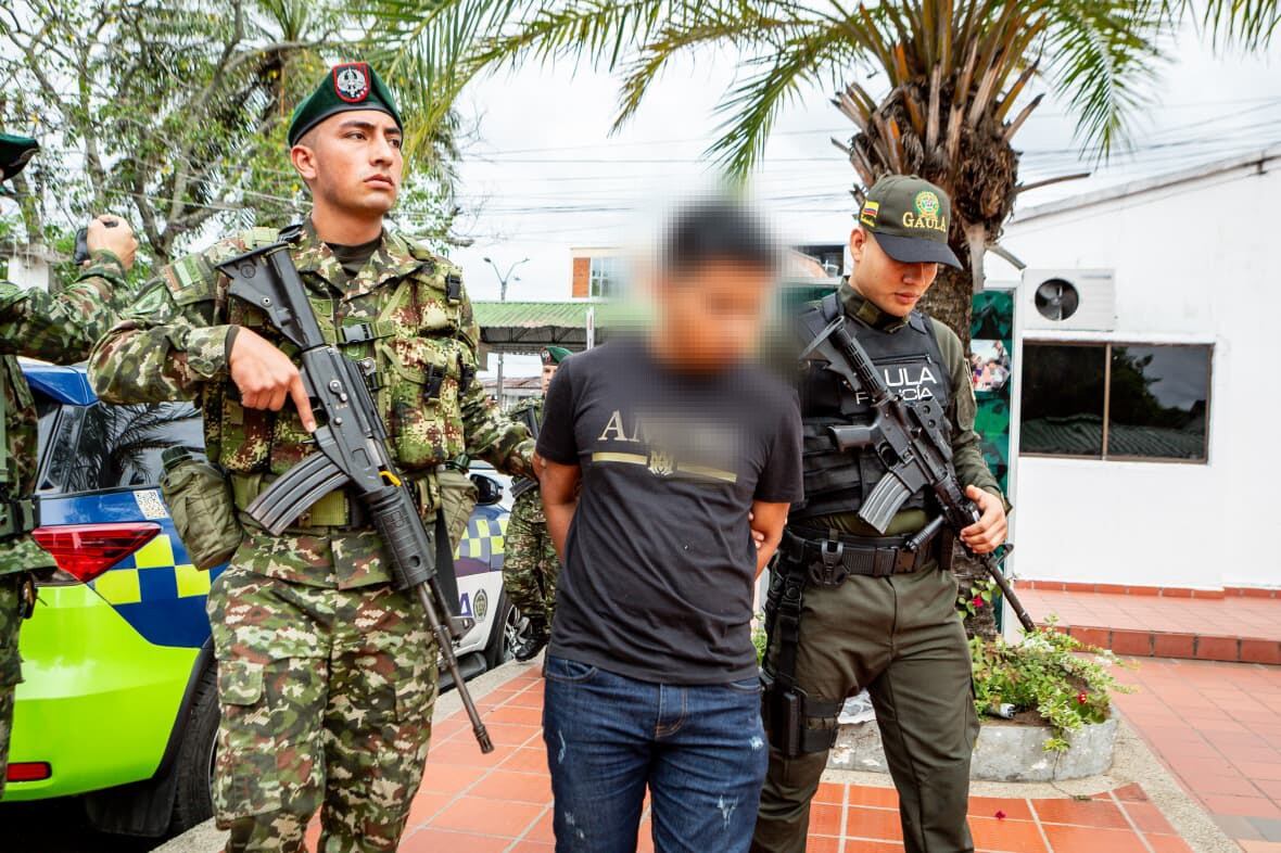 Captura de alias “Richar” Foto: Policía Nacional