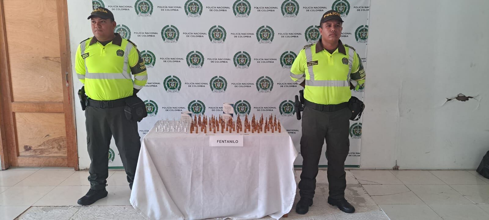 Policía se incauta de más de 150 ampolletas de fentanilo en Sucre