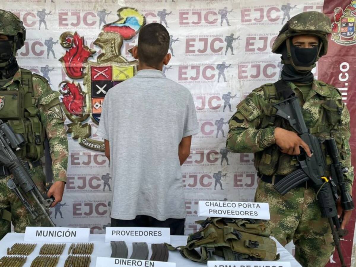 Ejército liberó un campesino que había sido secuestrado en Segovia