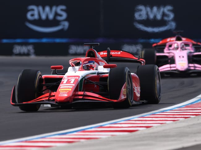 Sebastián Montoya durante la carrera sprint del GP de Budapest. (Photo by Dom Gibbons - Formula 1/Formula 1 via Getty Images)