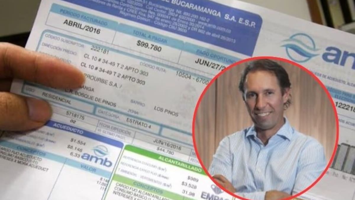 ¿Por qué se aplazó el aumento de la tarifa del recibo del agua en Bucaramanga?