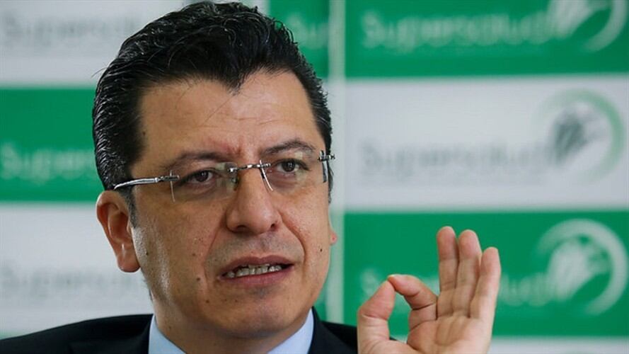 El superintendente de salud, Norman Julio Muñoz. Foto: Colprensa