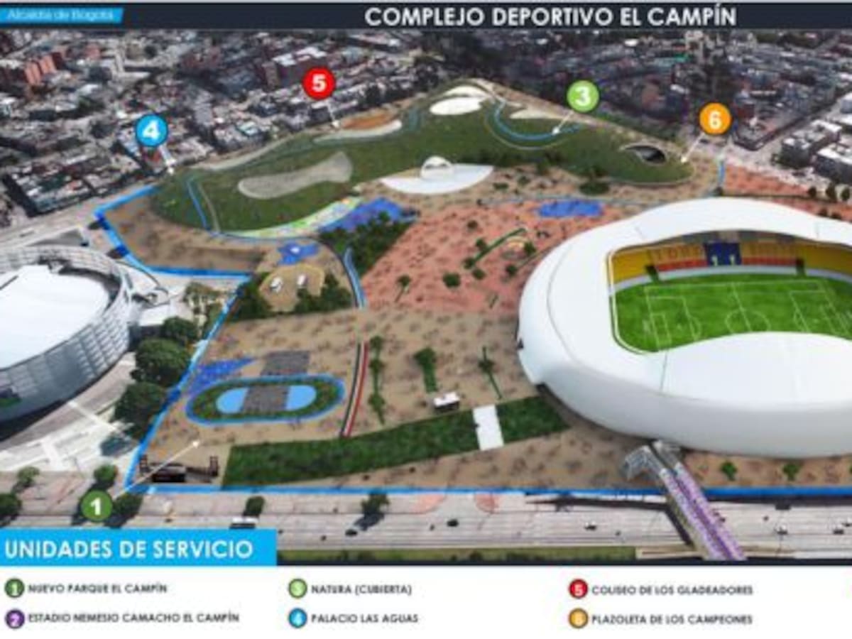 Lista la estructuración financiera para la renovación del Campín en Bogotá