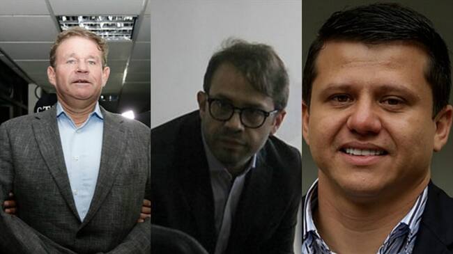 Otto Bula, Gabriel Dumar y Bernando "el Ñoño" Elías. Foto: Colprensa